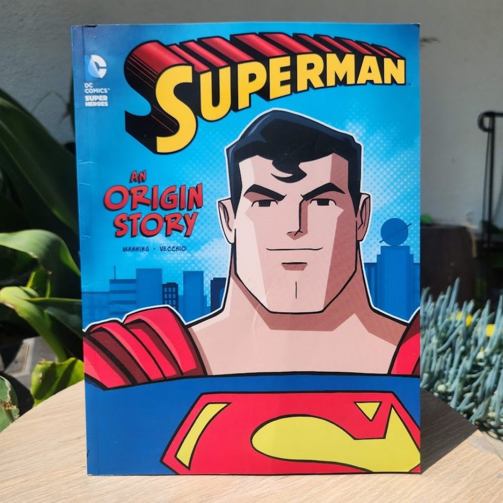Superman: An Origin Story DC Super Heroes Origins comic book paperback by Matthe